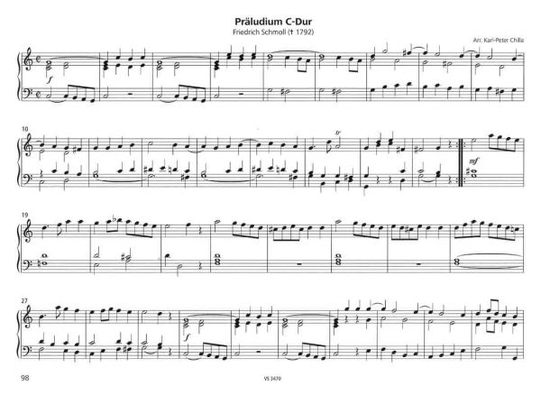 Notenbeispiel Präludium